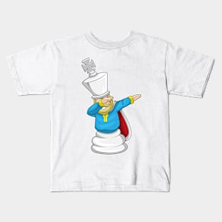 Chess piece King Hip Hop Chess Kids T-Shirt